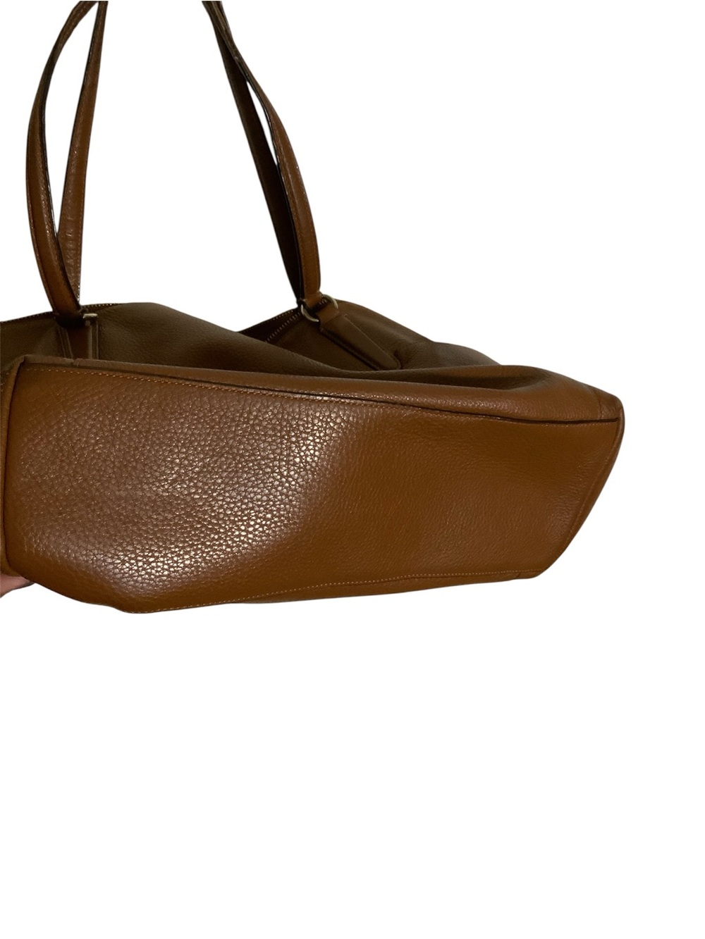 Coach Brown Leather Tote Bag - Picture 3 of 11